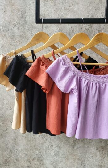 Alternative view of Blusa Lino Puntilla