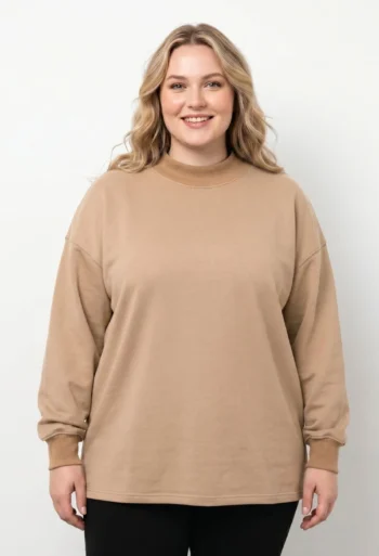 buzo mujer talles especiales frisa