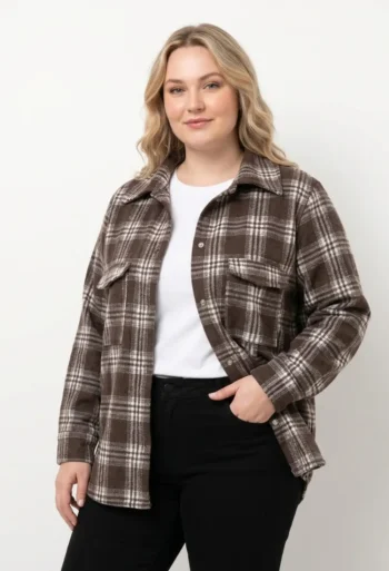 camisaco plus size mujer entro