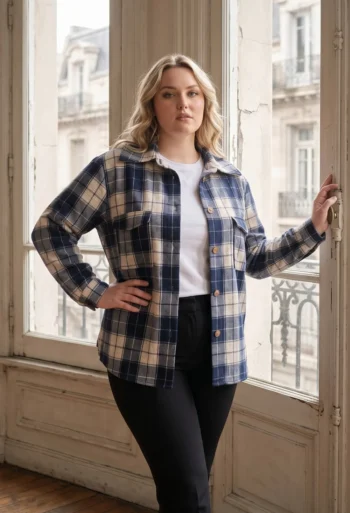 camisaco xxl mujer talles grandes entro