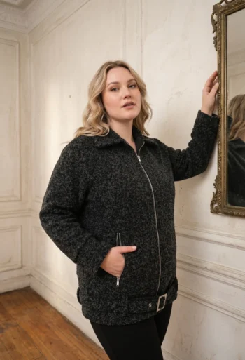 campera mujer entro talles grandes invierno