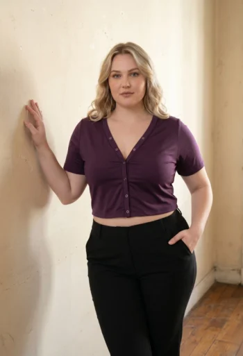 remera plus size lycra entro talles grandes
