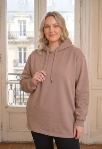 buzo mujer plus size frisa entro