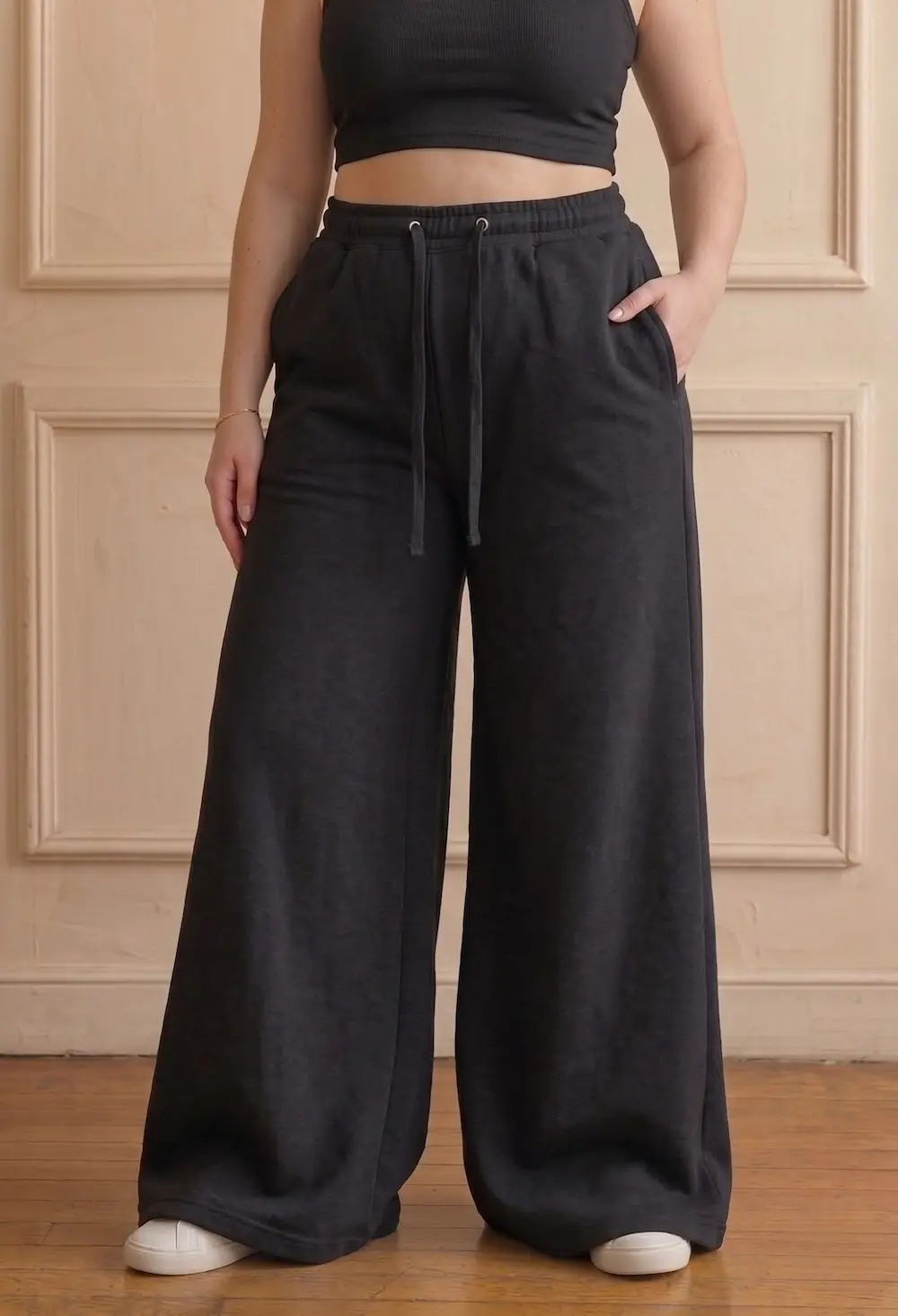 pantalon wide leg mujer talles grandes
