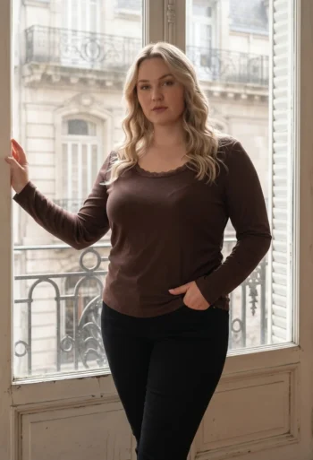Remera Morley Mujer Plus Size FIORA