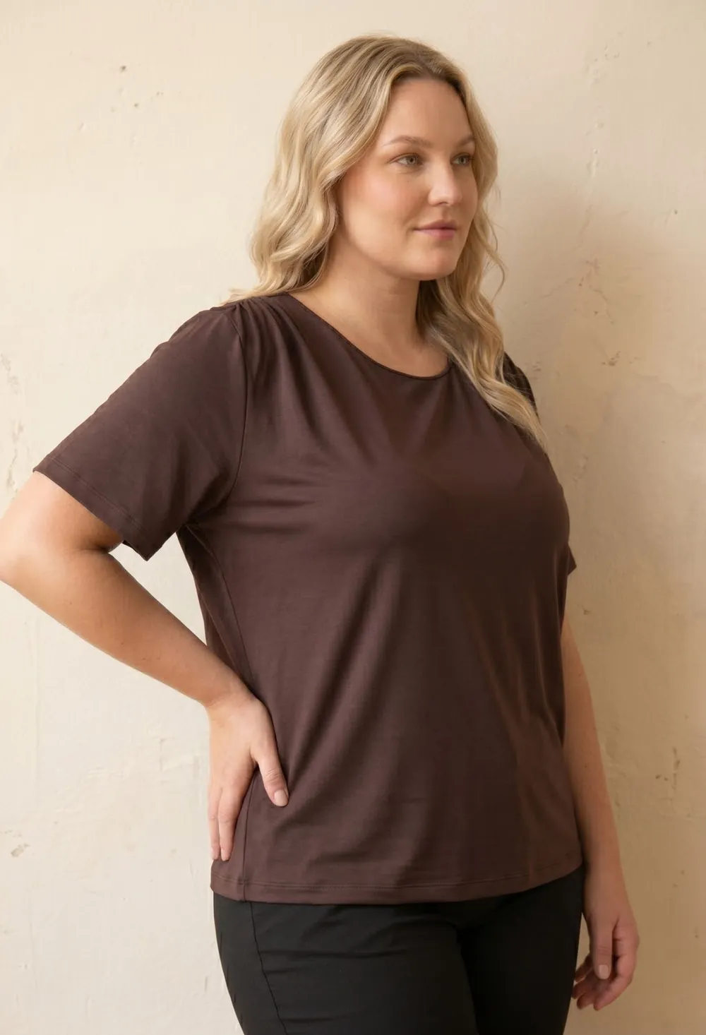 remera mujer talles grandes entro xxl